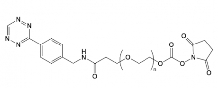 Tetrazine-PEG-NHS 四嗪-聚乙二醇-活性酯