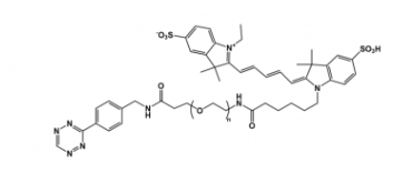 Tetrazine-PEG-Cy5 四嗪聚乙二醇Cy5  PEG衍生物
