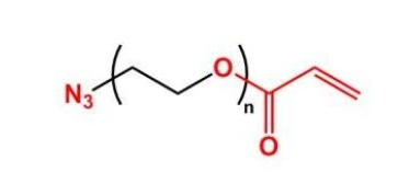 AC-PEG-N3 Azide-PEG-AC 叠氮聚乙二醇丙烯酸酯