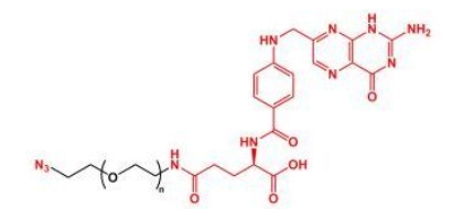  FA-PEG-N3 N3-PEG-FA Folate-PEG-Azide  叶酸聚乙二醇叠氮 