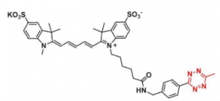 Me-tetrazine-Disulfo-Cyanine5 甲基四嗪-磺酸基Cy5