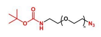 Azide-PEG-NH-tBoc tBoc-NH-PEG-N3 叠氮聚乙二醇叔丁氧羰基