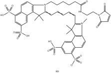 Sulfo-CY5.5 maleimide；1173009-37-4；磺化CY5.5-马来酰亚胺