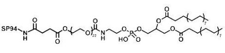 DSPE-PEG-SP94，磷脂-聚乙二醇-肝癌特异靶向肽SP94