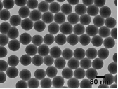 介孔二氧化硅微球 5um 25mg/ml；Mesoporous silica microspheres