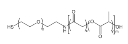 PLGA-PEG-SH 聚乳酸羟基乙酸共聚物聚乙二醇巯基