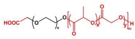 PLGA-PEG-COOH COOH-PEG-PLGA 聚乳酸-羟基乙酸共聚物聚乙二醇羧基