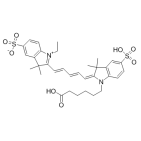 CAS号	146368-11-8；CY5单体；磺酸基-Cy5羧酸