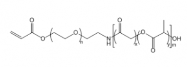 PLGA-PEG-AC PLGA-PEG-Acrylate 聚乳酸羟基乙酸共聚物聚乙二醇丙烯酸酯