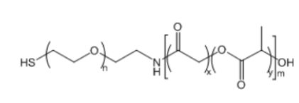  PLGA-PEG-SH 聚乳酸羟基乙酸共聚物聚乙二醇巯基