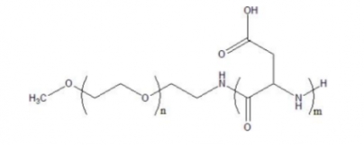 mPEG-b-PASP Poly-L-aspartic acid-b-mPEG 甲氧基聚乙二醇聚天冬氨酸