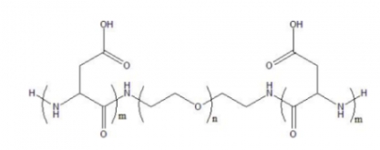  PASP-b-PEG-b-PASP  聚天冬氨酸聚乙二醇聚天冬氨酸