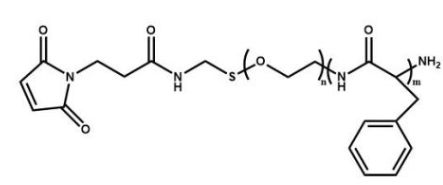 PPHE-PEG-MAL 聚苯丙氨酸-聚乙二醇-马来酰亚胺