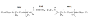 全氟聚氧丙烯-聚乙二醇-全氟聚氧丙烯；PFPE-PEG-PFPE