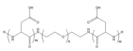  PASP-b-PEG-b-PASP  聚天冬氨酸聚乙二醇聚天冬氨酸