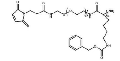  Mal-PEG-PZLL 马来酰亚胺聚乙二醇聚赖氨酸苄酯