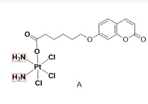 香豆素-顺铂;Coumarin labeled cisplatin；CDDP-Comarin