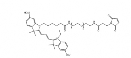 Cy3-PEG-Maleimide Cy3-PEG-MAL Cy3-聚乙二醇-马来酰亚胺
