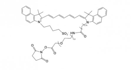 ICG-PEG-NHS 吲哚菁绿-聚乙二醇-活性酯