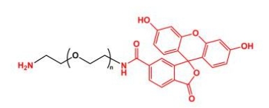 NH2-PEG-FITC Amine-PEG-FITC 荧光素聚乙二醇氨基