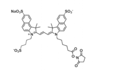trisulfo-Cy3.5 NHS ester，三磺酸基Cy3.5-活性酯