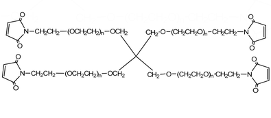 4臂星形-聚乙二醇-马来酰亚胺 4-Arm PEG Maleimide