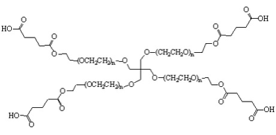 4臂星形-聚乙二醇-戊二酸 4-Arm PEG-GA