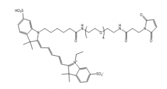 Cy5-PEG-Maleimide Cy5-PEG-MAL Cy5-聚乙二醇-马来酰亚胺