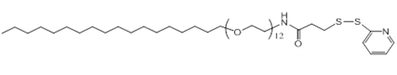 C18-PEG12-OPSS 十二乙二醇十八烷基醚-吡啶基二硫醚
