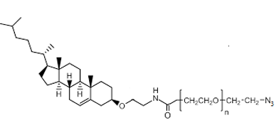 Cholesterol-PEG-Azide 胆固醇-聚乙二醇-叠氮基