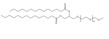 DMG-PEG 1,2-二肉豆蔻酰-RAC-甘油-3-甲氧基聚乙二醇