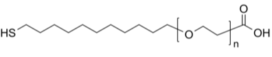 HOOC-PEG-C11-SH 羧基-聚乙二醇-十一烷基硫醇