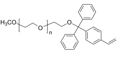mPEG-VPDP/StyreomerTM-TT 甲氧基-聚乙二醇-乙烯基三苯醚 双键