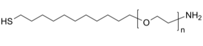 NH2-PEG-(CH2)11SH 氨基-聚乙二醇-十一烷基硫醇