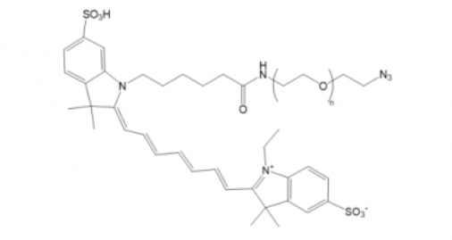 Cy7-PEG-N3 ， Cy7-聚乙二醇-叠氮