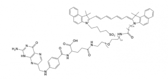 ICG-PEG-Folate 吲哚菁绿-聚乙二醇-叶酸