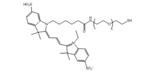 Cy3-PEG-SH，Cy3-聚乙二醇-巯基