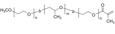 PEO-PPO-PEO-MA 甲氧基-聚乙二醇-聚丙二醇-聚乙二醇-甲基丙烯酸酯 单端双键  泊洛沙姆Pluronic衍生物