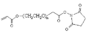 丙烯酸酯-聚乙二醇-琥珀酰亚胺NHS酯 AC-PEG-SCM  末端双键