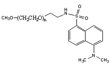 聚乙二醇-丹酰 荧光标记 mPEG-Dansy