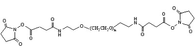 聚乙二醇-双(琥珀酰胺琥珀酰亚胺) SAS-PEG-SAS 