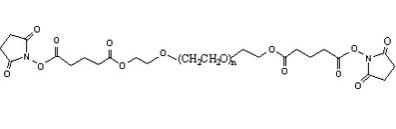 聚乙二醇-双(琥珀酰亚胺戊二酸酯) SG-PEG-SG 