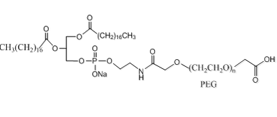 磷脂-聚乙二醇-羧基 自组装PEG脂质体 DSPE-PEG-COOH