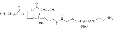 磷脂-聚乙二醇-氨基 自组装PEG脂质体 DSPE-PEG-NH2 