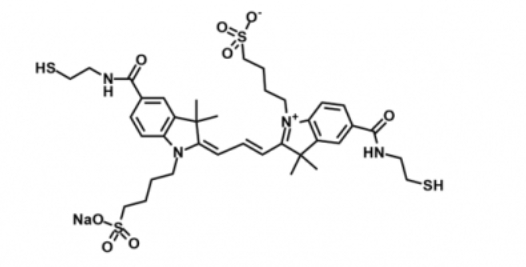 diSulfo-Cy3 bis-Thiol/ 磺酸基Cy3-二巯基