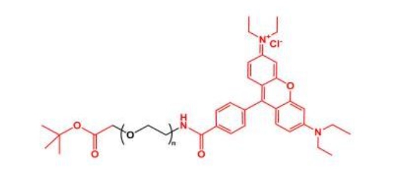 罗丹明聚乙二醇叔丁酯 RB-PEG-COOtBu
