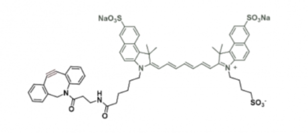 disulfo-ICG DBCO/水溶性ICG DBCO/水溶性吲哚菁绿-二苯基环辛炔