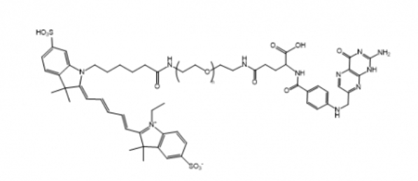 Cy5-PEG-Folate，Cy5-聚乙二醇-叶酸