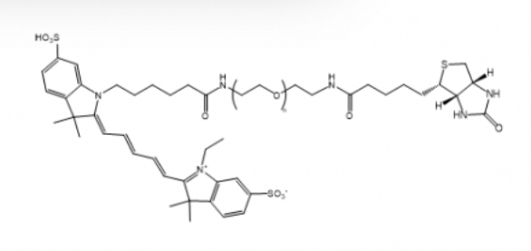 Cy5-PEG-Biotin， Cy5-聚乙二醇-生物素