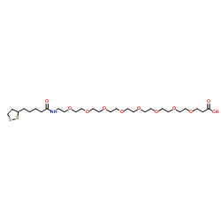 1334172-70-1，(R)-硫辛酰氨基-PEG8-羧酸，PROTAC(蛋白降解靶向嵌合体)